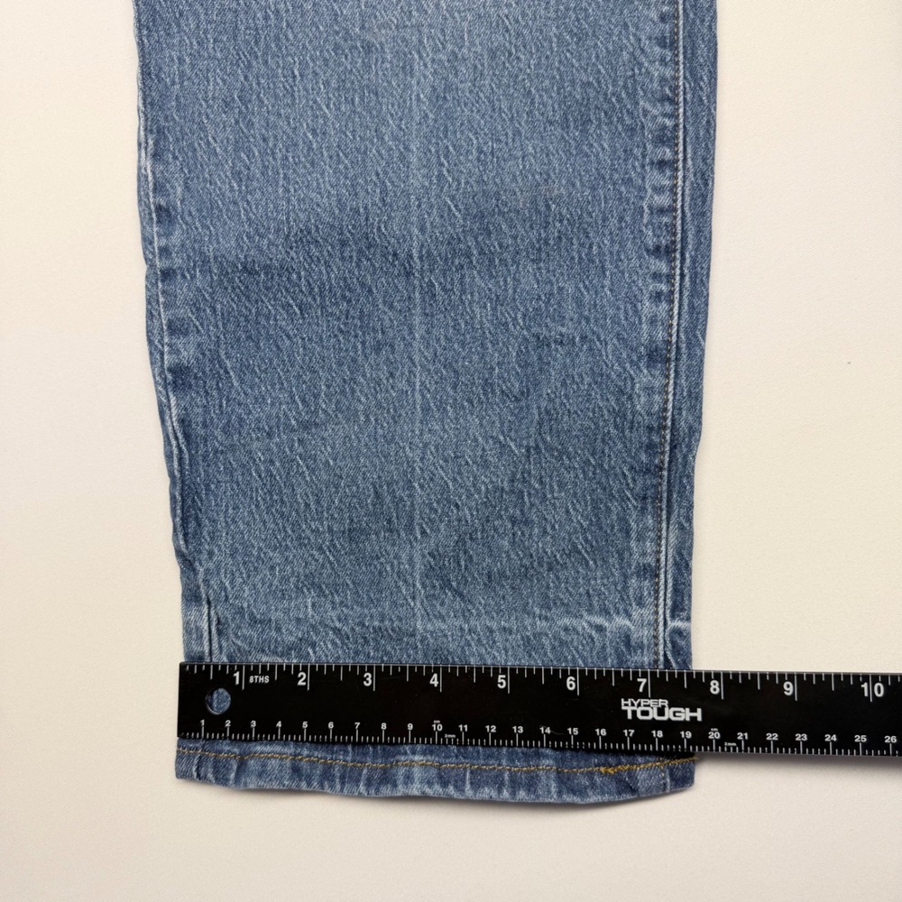 Universal Thread Vintage Straight Jeans Womens 8R Medium Wash High Rise - Picture 9 of 10